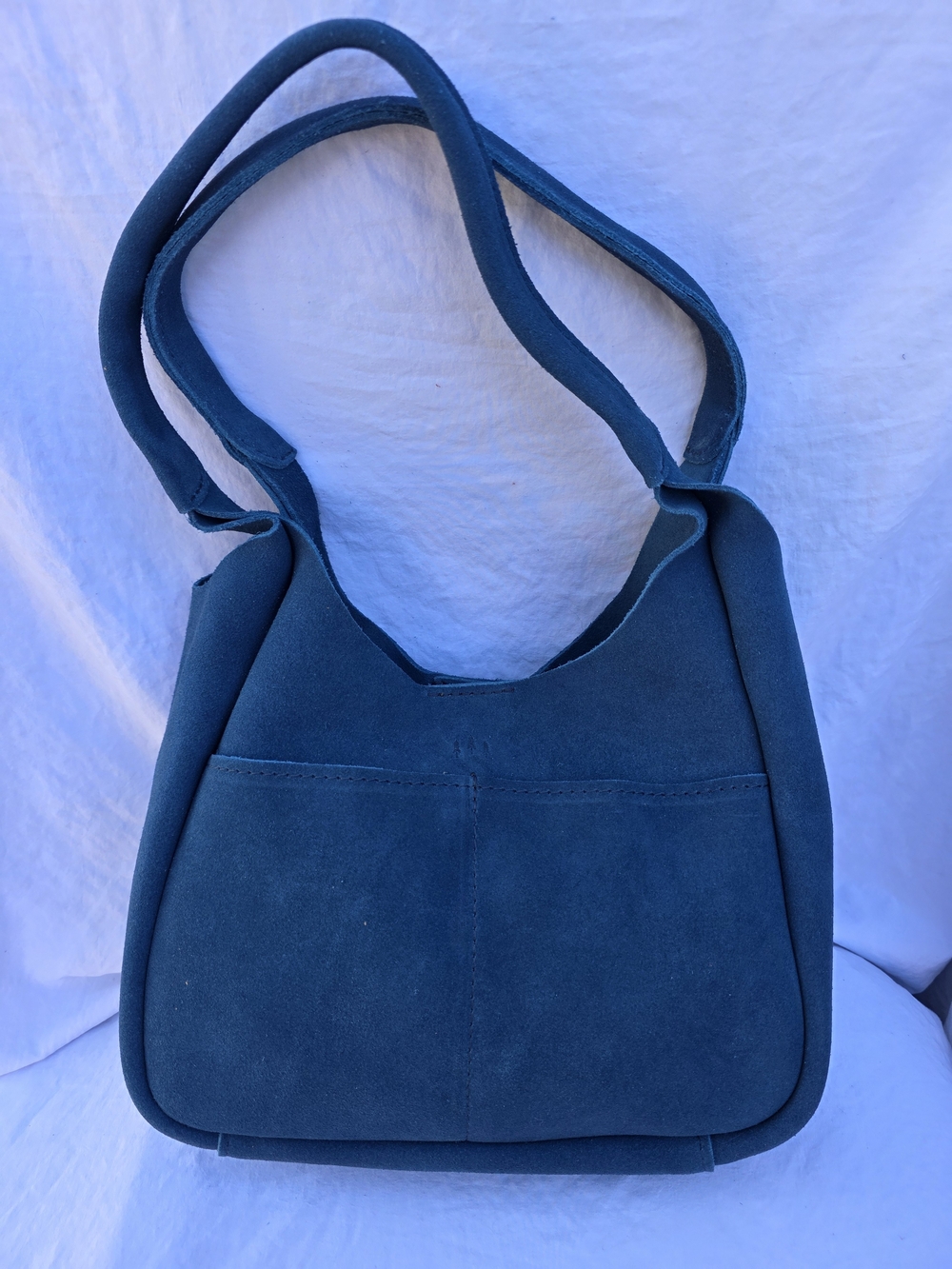 Portland Leather Mariner Blue Large Madison